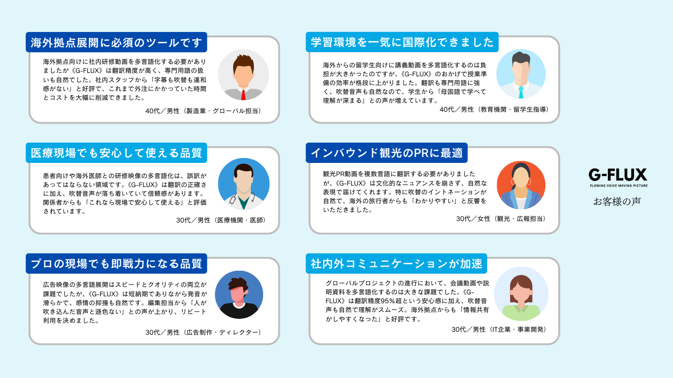 お客様の声2
